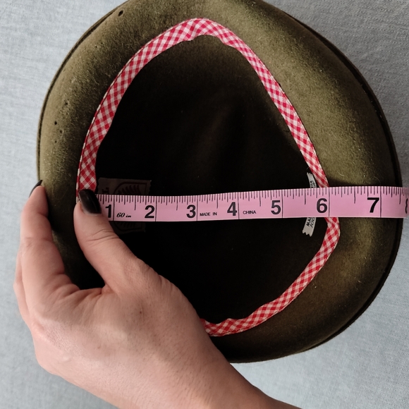 Vtg Tirol Woolfelt Hat Austria - Picture 10 of 11